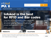 Tablet Screenshot of info-kod.com